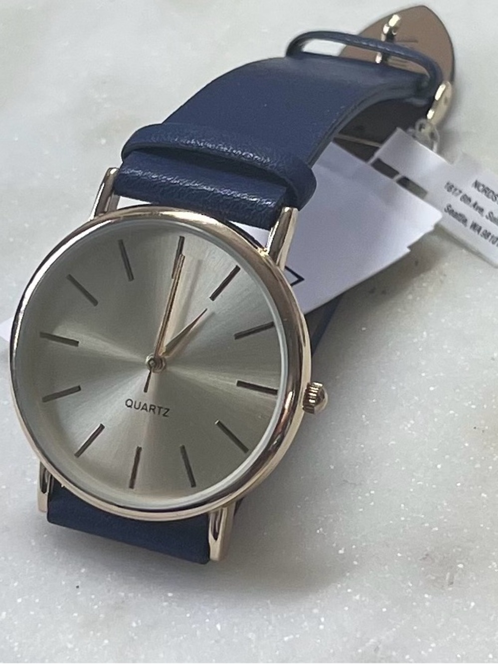 💝Blue Leather Strap watch. JA3